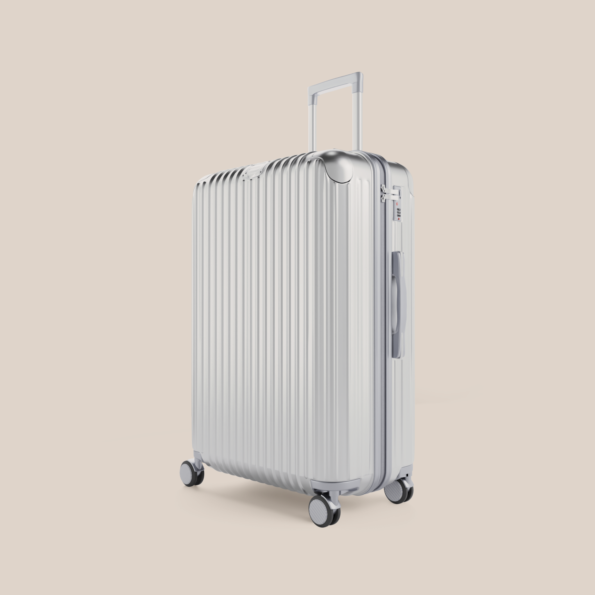 Set de 4 Valises — Argent